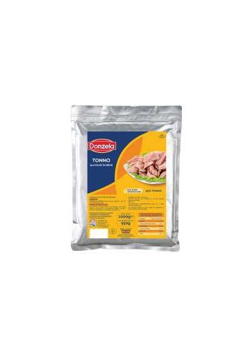 DONZELA TONNO ALL'OLIO DI GIRASOLE K1X12 - Carton de 12 pièces