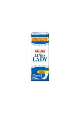NF LINES LADY ANATOMICO T.10 PZ.16 - Carton de 16 pièces