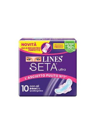 NF LINES SETA ULTRA ALI T.10 PZ.24 - Carton de 24 pièces