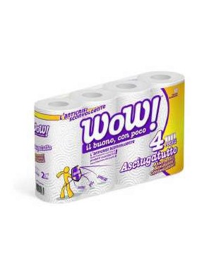 NF WOW ASCIUGATUTTO T.4 PZ.12 - Carton de 12 pièces