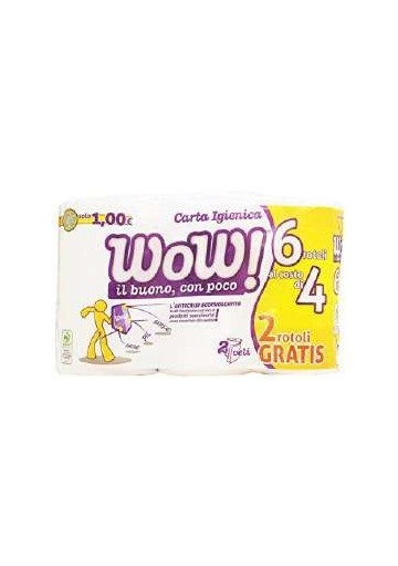 NF WOW CARTA IGIENICA T.4+2 PZ.7 - Carton de 7 pièces