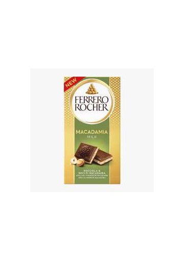 FERRERO ROCHER TAV.MACADAMIA MILK GR90X8 - Carton de 8 pièces