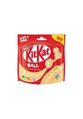 NESTLE' KIT KAT BALL WHITE GR.140 PZ.15 - Carton de 15 pièces