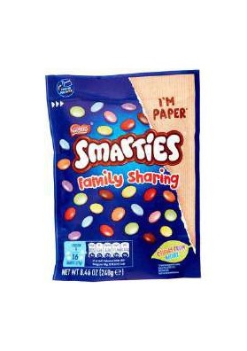NESTLE' SMARTIES POUCH GR.240 PZ.10 - Carton de 10 pièces