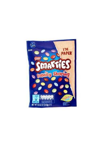 NESTLE' SMARTIES POUCH GR.240 PZ.10 - Carton de 10 pièces