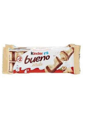 FERRERO KINDER BUENO WHITE T.2 PZ.30 - Carton de 30 pièces