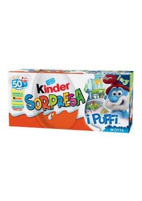 FERRERO KINDER SORPRESA T.3 PZ.32 - Carton de 32 pièces