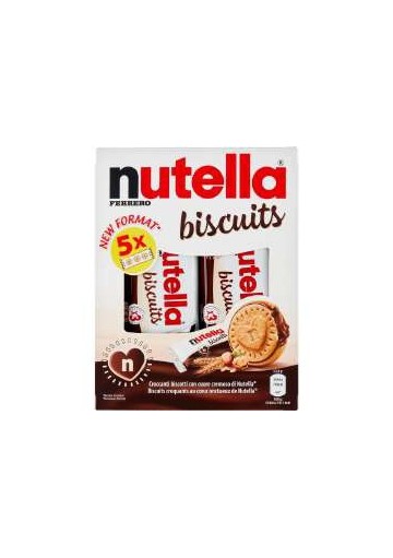 FERRERO NUTELLA BISCUITS T.5 GR.208 PZ20 - Carton de 20 pièces