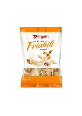 VERGANI TORRONCINI FRIA.MANDORLE G130X15 - Carton de 15 pièces
