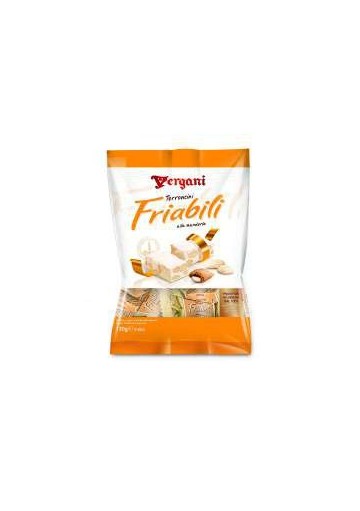 VERGANI TORRONCINI FRIA.MANDORLE G130X15 - Carton de 15 pièces