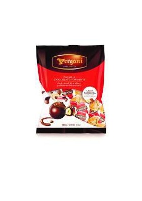 VERGANI PRALINE FONDENTE NOCCIO.GR100X20 - Carton de 20 pièces