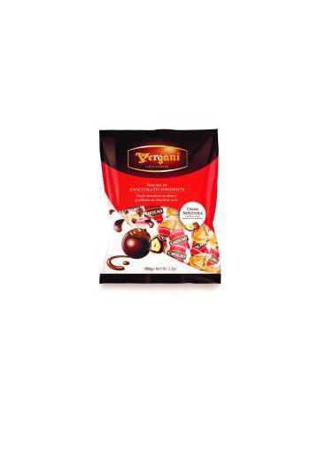 VERGANI PRALINE FONDENTE NOCCIO.GR100X20 - Carton de 20 pièces
