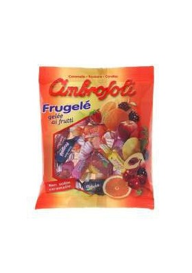 AMBROSOLI CARAM.GELÈE AI FRUTTI GR130X20 - Carton de 20 pièces
