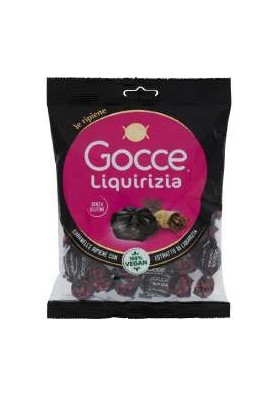 ROSSANA GOCCE DI LIQUIRIZIA G.175 PZ.18 - Carton de 18 pièces