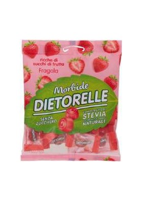 DIETORELLE MORBIDE FRAGOLA GR.70 PZ.24 - Carton de 24 pièces