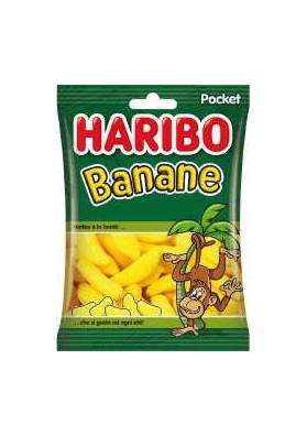 HARIBO BANANE GR.80 PZ.30 - Carton de 30 pièces