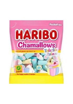 HARIBO CHAMALLOWS TUBULAR COL.GR90X30 - Carton de 30 pièces