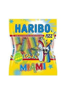 HARIBO MIAMI FRIZZI GR.80 PZ.30 - Carton de 30 pièces
