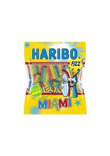 HARIBO MIAMI FRIZZI GR.80 PZ.30 - Carton de 30 pièces