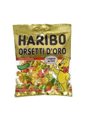 HARIBO ORSETTI D'ORO GR.80 PZ.30 - Carton de 30 pièces