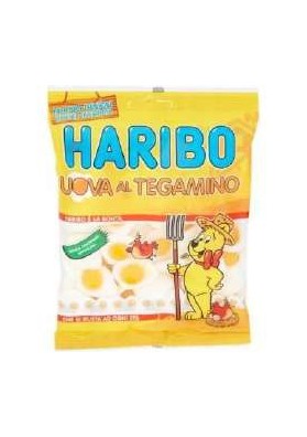 HARIBO UOVA AL TEGAMINO GR.80 PZ.30 - Carton de 30 pièces