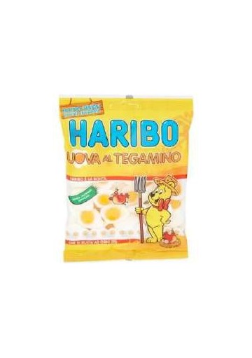HARIBO UOVA AL TEGAMINO GR.80 PZ.30 - Carton de 30 pièces