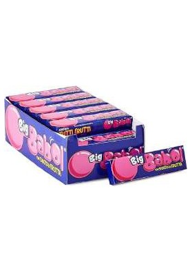 PERFETTI BIG BABOL TUTTI I FRUTTI PZ.24 - Carton de 24 pièces
