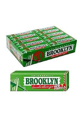 PERFETTI BROOKLYN CLOROFILLA PZ.20 - Carton de 20 pièces