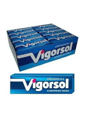 PERFETTI VIGORSOL CON ZUCCHERO PZ.40 - Carton de 40 pièces