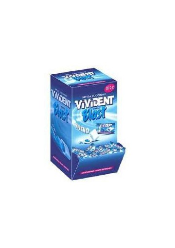 PERFETTI VIVIDENT F.BLAST MONO PZ.200 - Carton de 200 pièces
