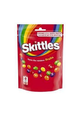 SKITTLES FRUITS POUCH GR.136 PZ.15 CF.1 - Carton de 15 pièces