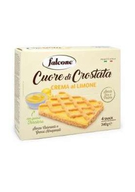 FALCONE CROSTATA CREMA LIMONE GR60X4X12 - Carton de 12 pièces