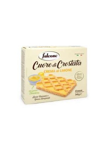 FALCONE CROSTATA CREMA LIMONE GR60X4X12 - Carton de 12 pièces
