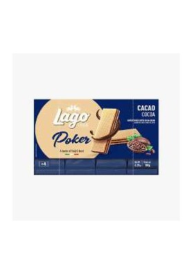 LAGO POKER CACAO GR.45X4 PZ 16 - Carton de 16 pièces