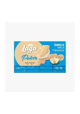 LAGO POKER VANIGLIA GR.45X4 PZ.16 - Carton de 16 pièces