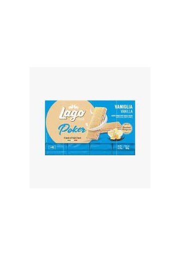 LAGO POKER VANIGLIA GR.45X4 PZ.16 - Carton de 16 pièces