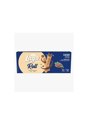 LAGO ROLL BREAK CACAO GR 80 PZ 24 - Carton de 24 pièces