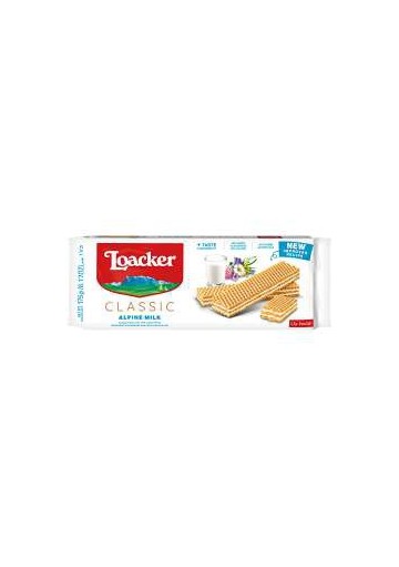LOACKER MILK GR.175 PZ.18 - Carton de 18 pièces