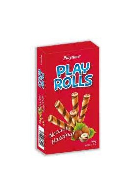 PLAYTIME ROLLS NOCCIOLA GR 150X16 - Carton de 16 pièces