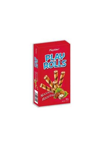 PLAYTIME ROLLS NOCCIOLA GR 150X16 - Carton de 16 pièces