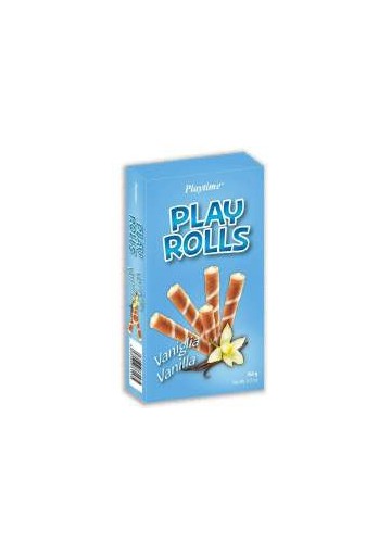 PLAYTIME ROLLS VANIGLIA GR 150X16 - Carton de 16 pièces