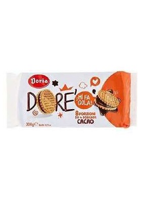 DORIA DORÈ CACAO MTP GR.304 PZ.12 - Carton de 12 pièces