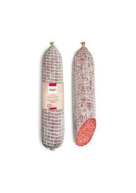 FR COATI SALAME TIPO MILANO KG.3,5 PZ.2 - Carton de 2 pièces (~7.0 kg)