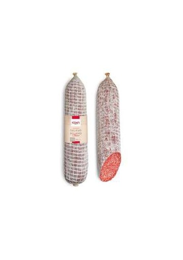 FR COATI SALAME TIPO MILANO KG.3,5 PZ.2 - Carton de 2 pièces (~7.0 kg)