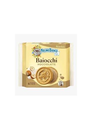 MULINO B.BAIOCCHI NOCCIOLATTE GR168 PZ.9 - Carton de 9 pièces