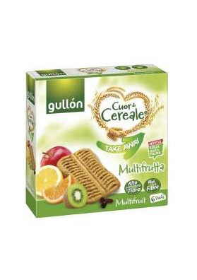 GULLON BAR.MULTIFRUTTA GR145X8 - Carton de 8 pièces