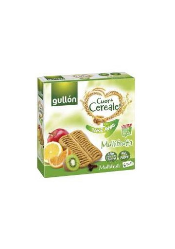 GULLON BAR.MULTIFRUTTA GR145X8 - Carton de 8 pièces