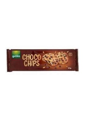GULLON CHOCO CHIPS FONDENTE GR.150 PZ.12 - Carton de 12 pièces