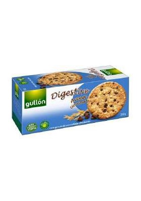 GULLON DIGESTIVE AVENA CHOCO GR.265 PZ12 - Carton de 12 pièces