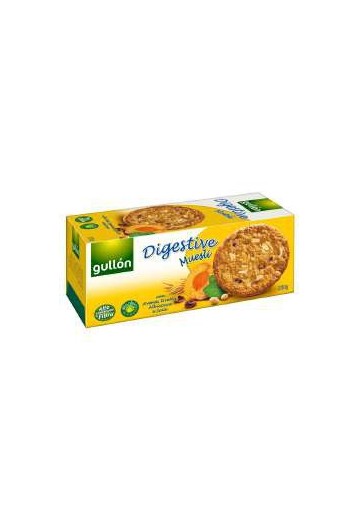 GULLON DIGESTIVE MUESLI GR.230 PZ.12 - Carton de 12 pièces